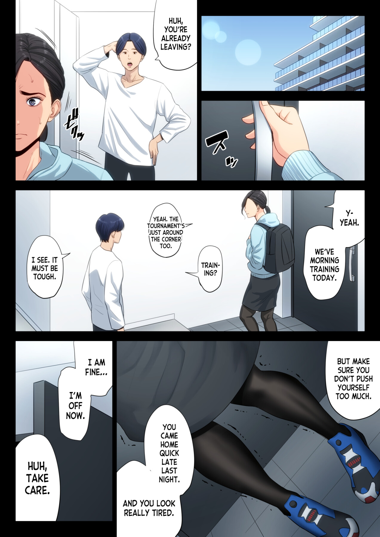 Hentai Manga Comic-A story about a female teacher who is an advisor to the judo club and is forced into a circle by the club members to atone for her sins.-Read-56